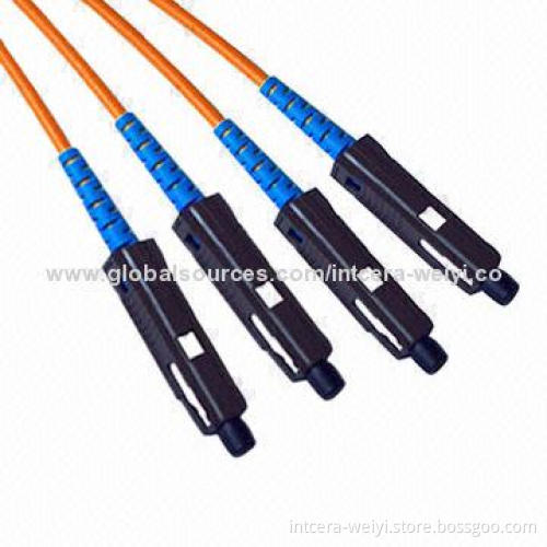 MU/PC Multiple Mode Simplex 62.5/125 Fiber Patch Cords with IL<0.2 and RL>60dB